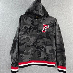 Polo Ralph Lauren P Wing Hoodie Mens Large Camo Stripe Pullover 1992 Stadium